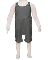Button Overall Romper