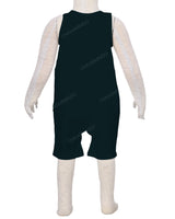 Button Overall Romper