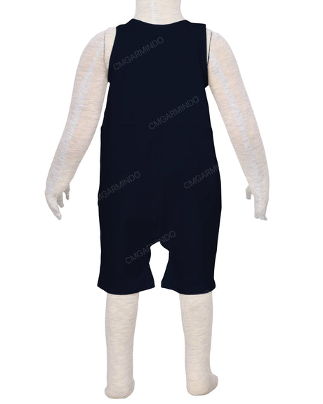 Button Overall Romper