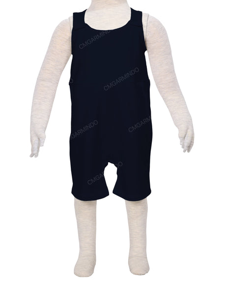 Button Overall Romper