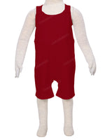 Button Overall Romper