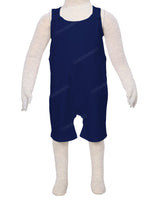 Button Overall Romper