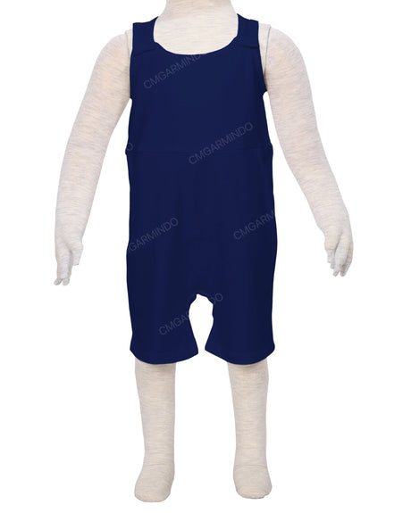 Button Overall Romper