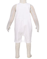 Button Overall Romper