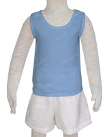 Button Shoulder Tank Top