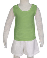 Button Shoulder Tank Top
