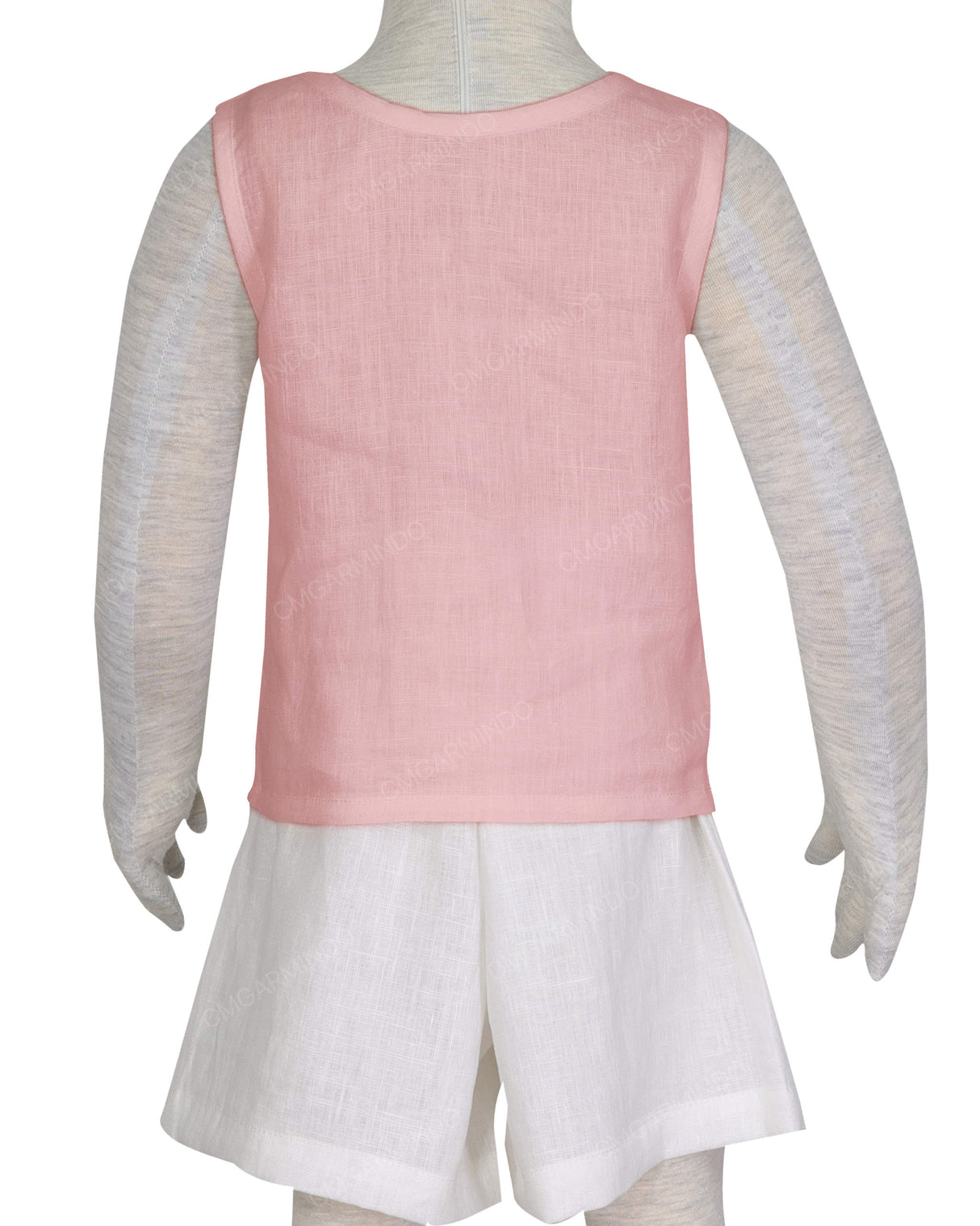 Button Shoulder Tank Top