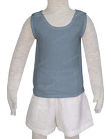 Button Shoulder Tank Top