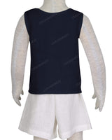 Button Shoulder Tank Top