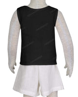 Button Shoulder Tank Top