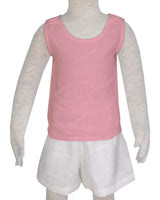 Button Shoulder Tank Top