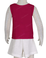 Button Shoulder Tank Top