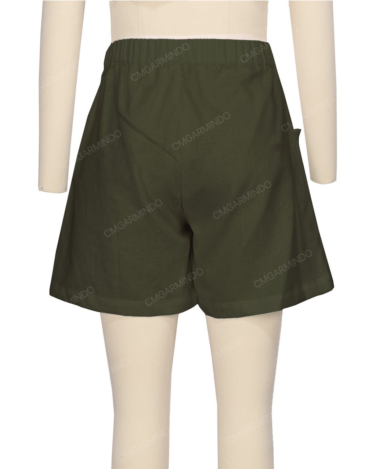 Ruffle Pocket Shorts