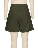 Ruffle Pocket Shorts