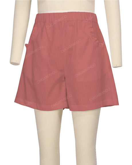 Ruffle Pocket Shorts