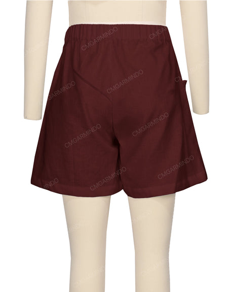 Ruffle Pocket Shorts