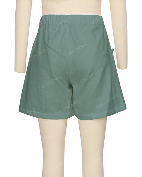 Ruffle Pocket Shorts