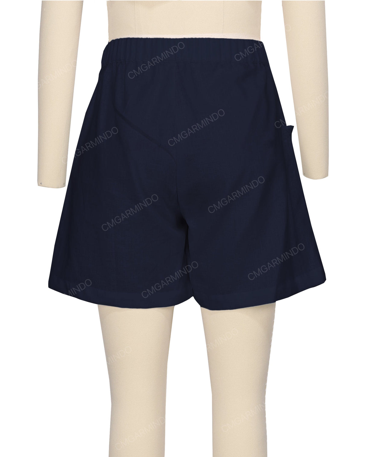 Ruffle Pocket Shorts