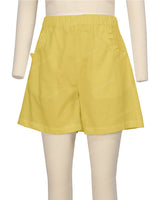Ruffle Pocket Shorts
