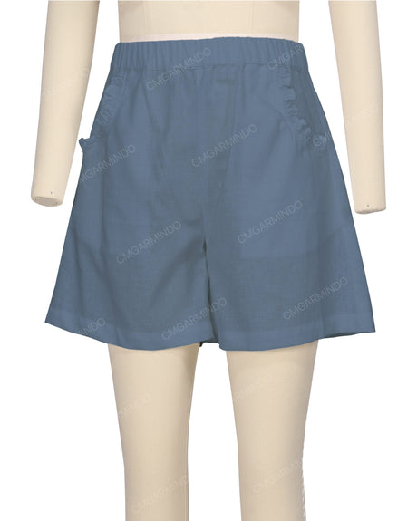 Ruffle Pocket Shorts