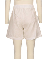 Ruffle Pocket Shorts