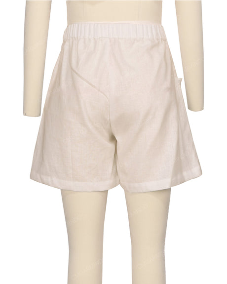 Ruffle Pocket Shorts