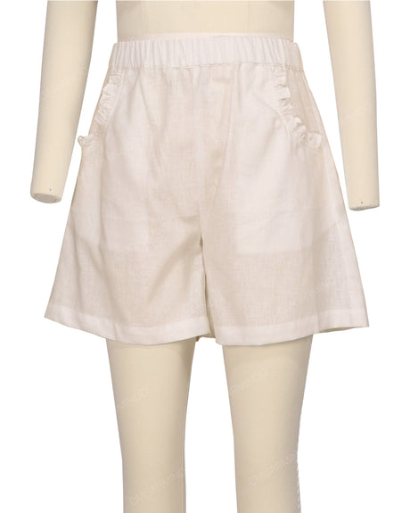 Ruffle Pocket Shorts