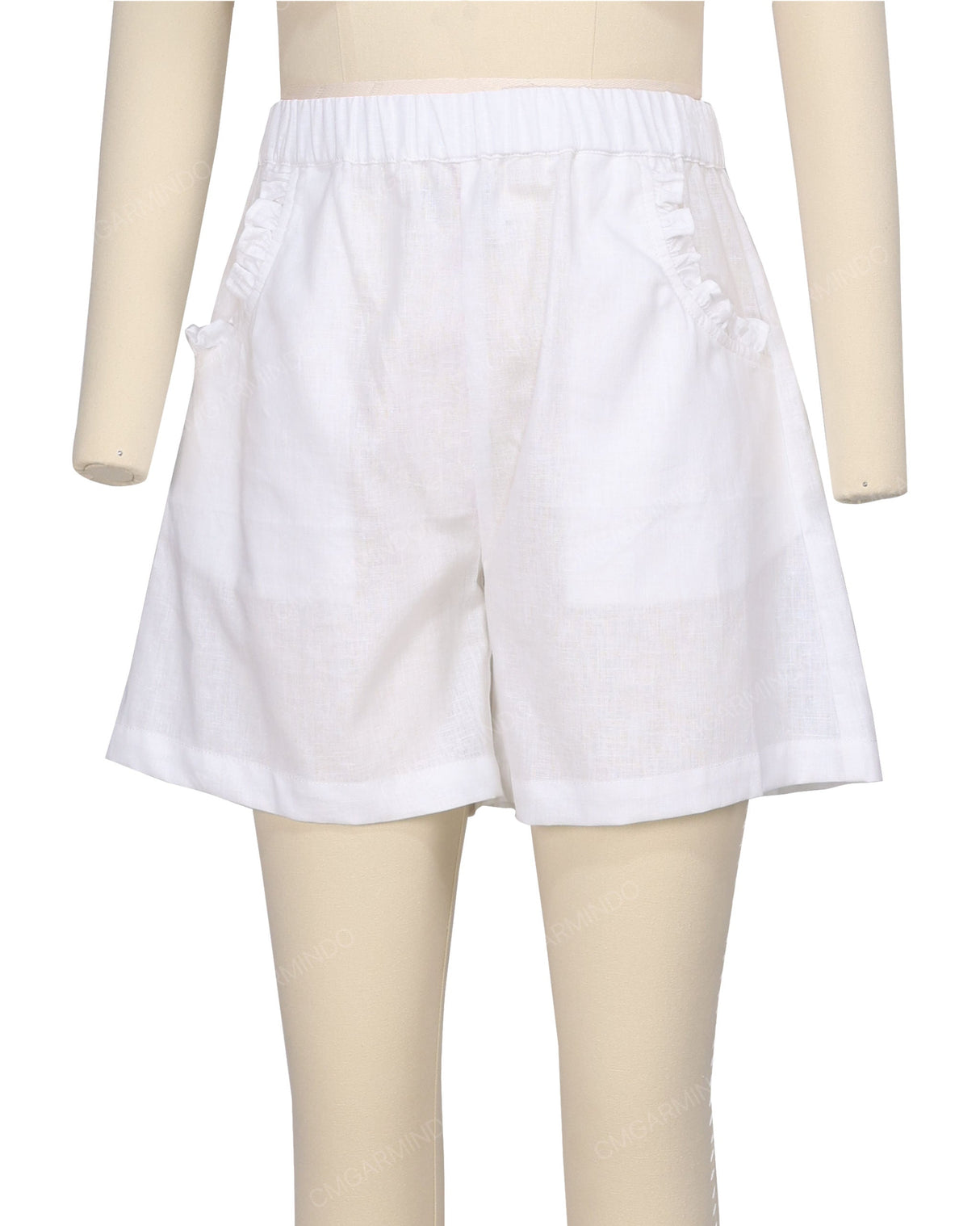 Ruffle Pocket Shorts