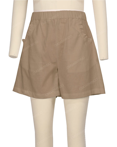 Ruffle Pocket Shorts