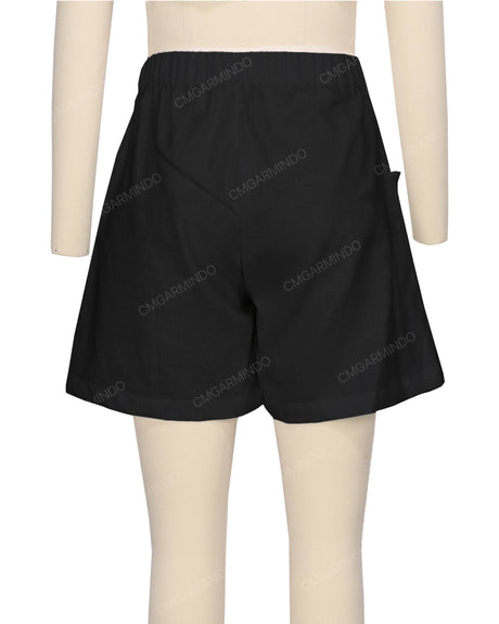 Ruffle Pocket Shorts
