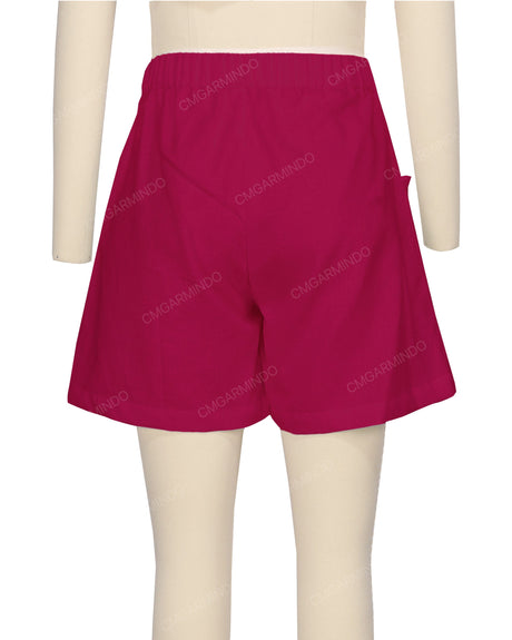 Ruffle Pocket Shorts