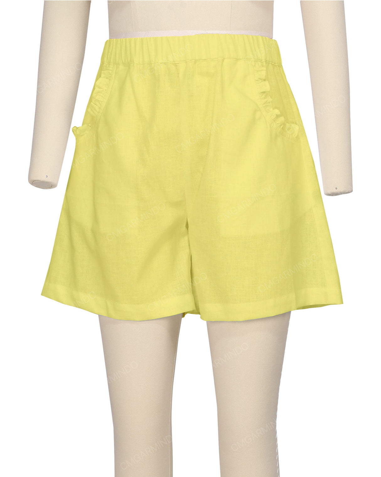Ruffle Pocket Shorts