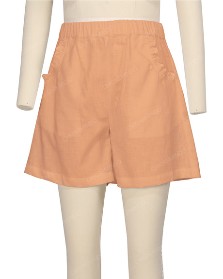 Ruffle Pocket Shorts