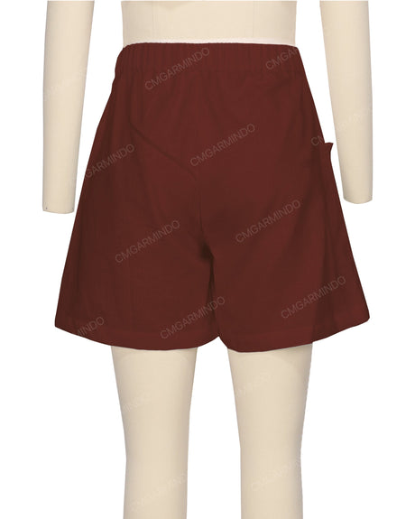 Ruffle Pocket Shorts