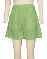 Ruffle Pocket Shorts