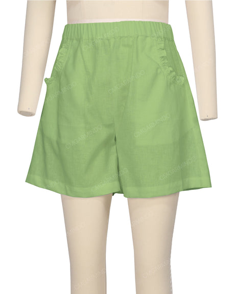 Ruffle Pocket Shorts
