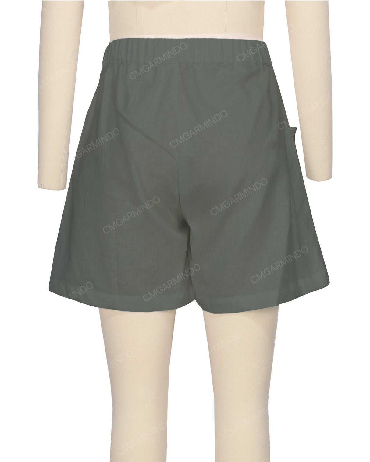 Ruffle Pocket Shorts