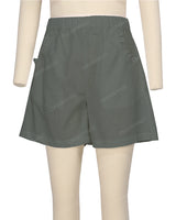 Ruffle Pocket Shorts