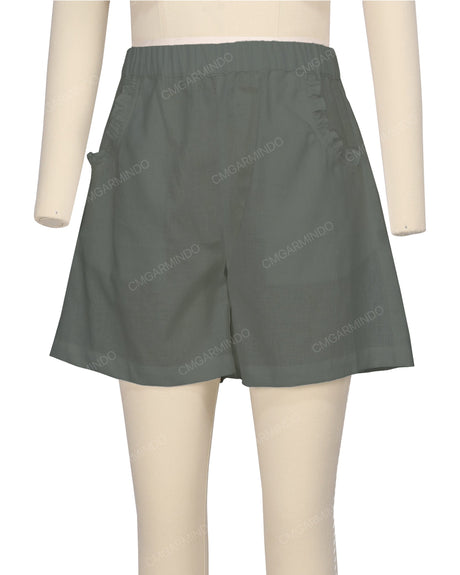 Ruffle Pocket Shorts