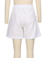 Ruffle Pocket Shorts