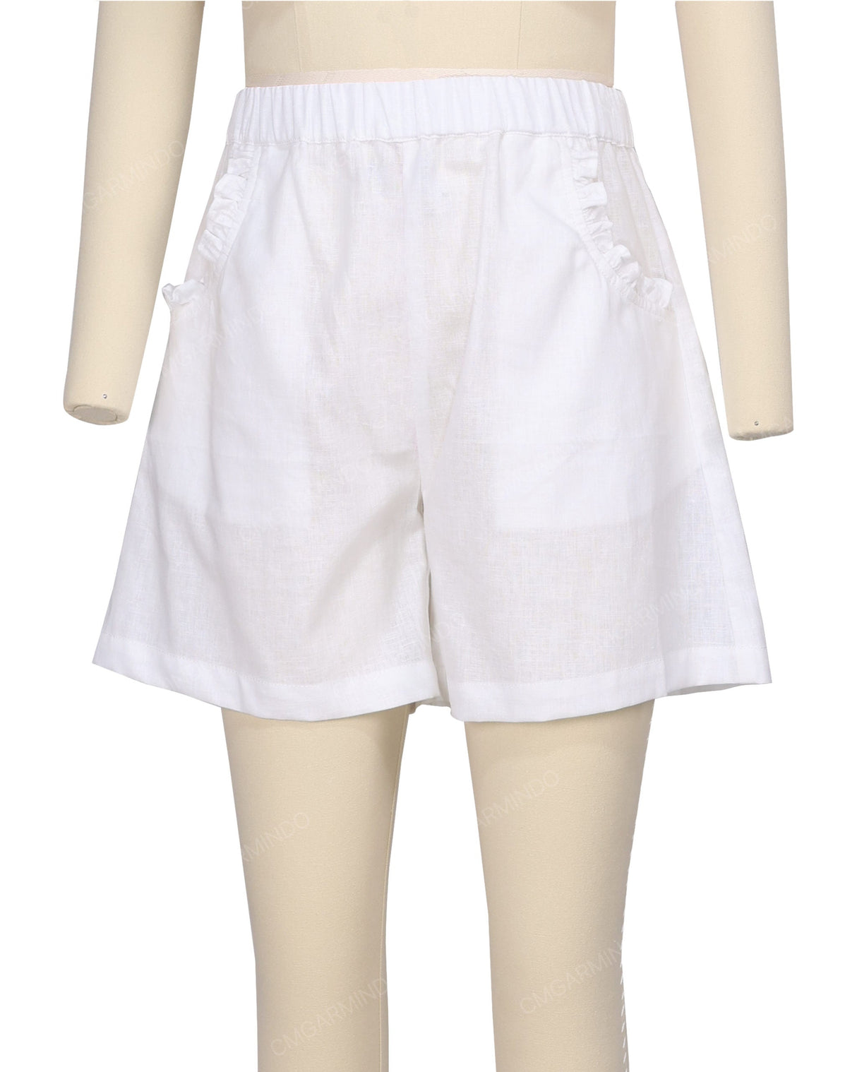 Ruffle Pocket Shorts