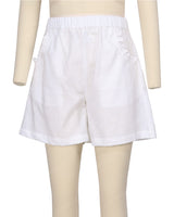 Ruffle Pocket Shorts