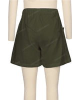 Ruffle Pocket Shorts