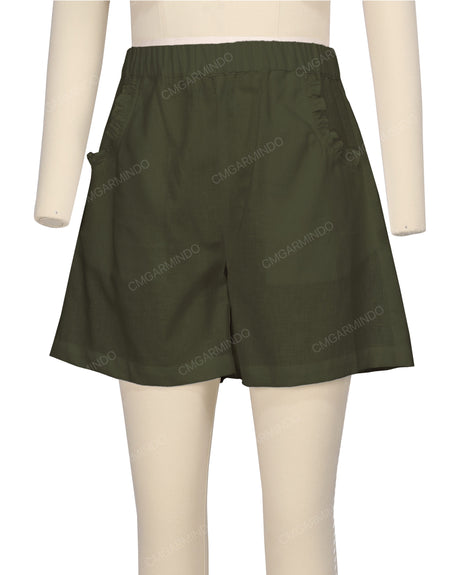 Ruffle Pocket Shorts
