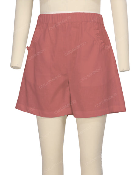 Ruffle Pocket Shorts