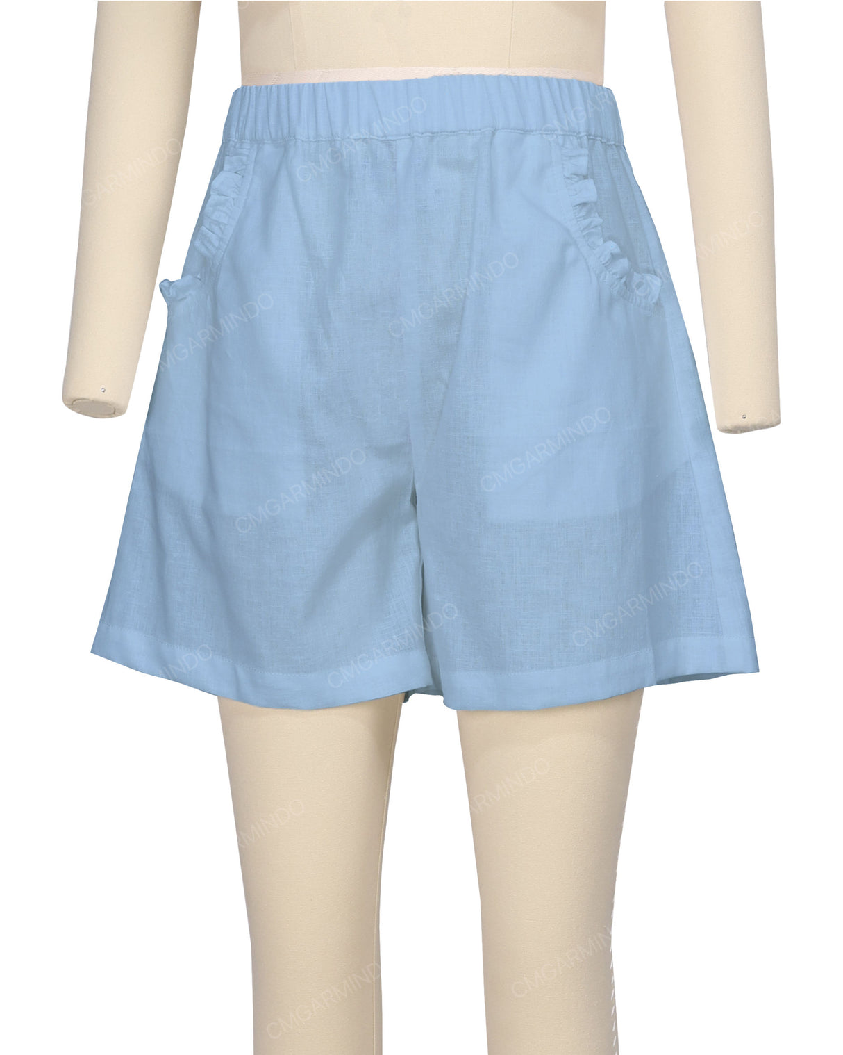 Ruffle Pocket Shorts