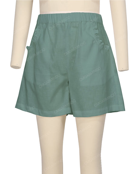 Ruffle Pocket Shorts