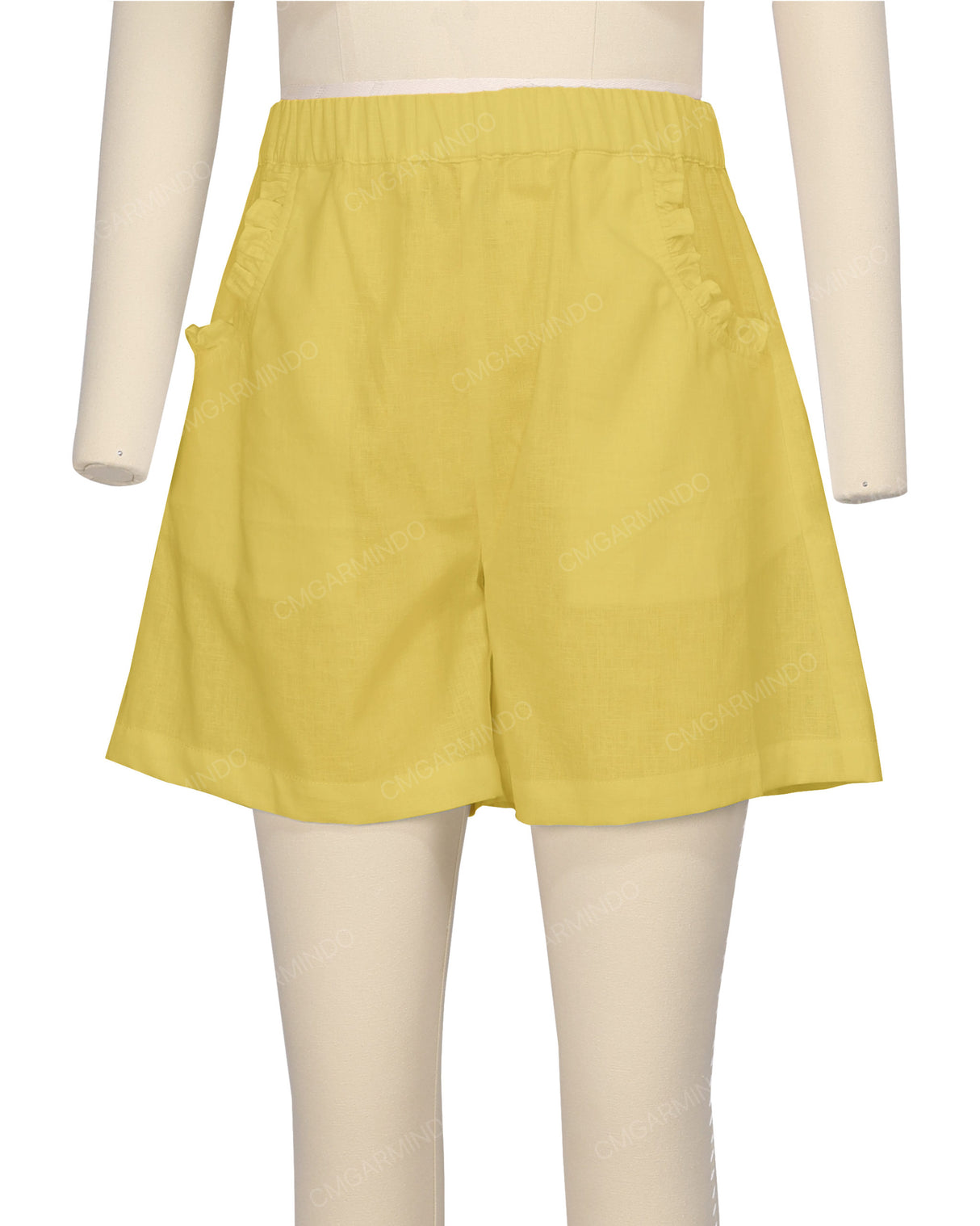 Ruffle Pocket Shorts