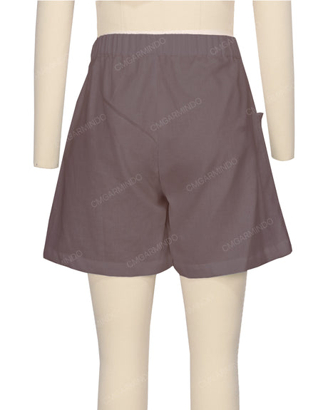 Ruffle Pocket Shorts