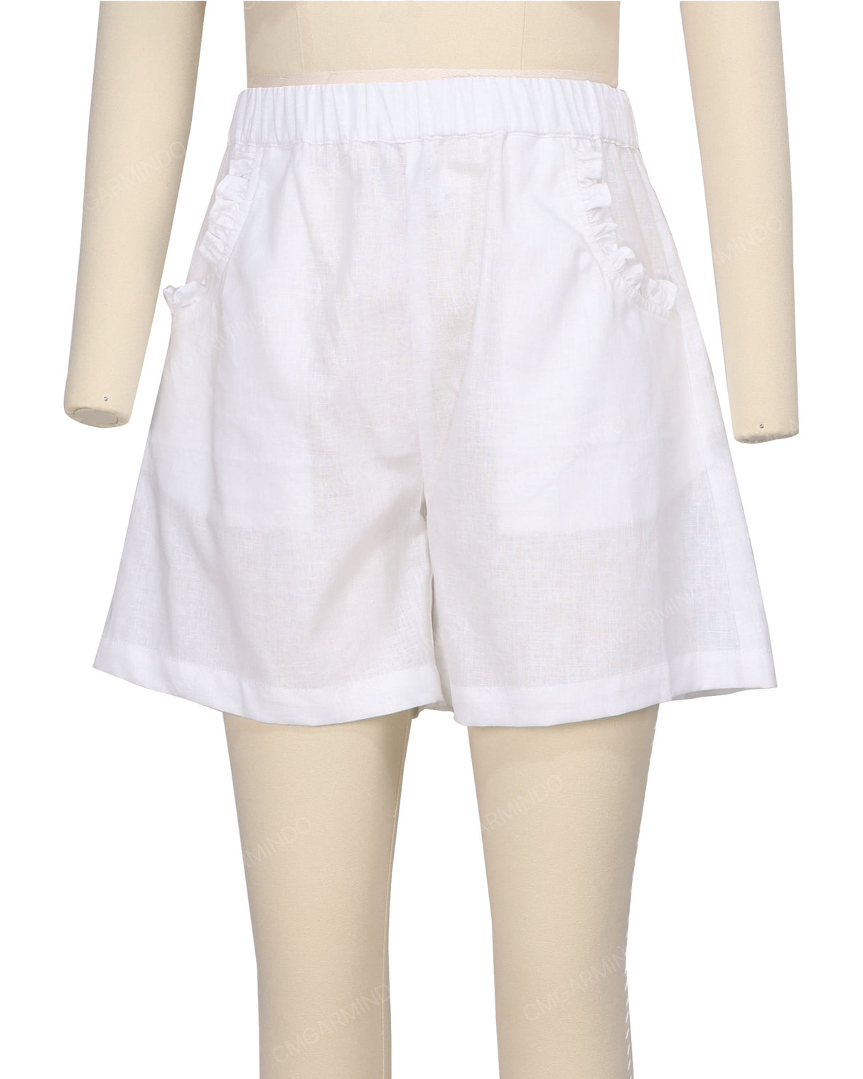 Ruffle Pocket Shorts